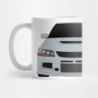 Evo IX Silver Mug